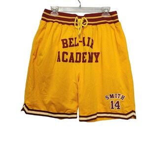Kekambas Bel-Air Academy Will Smith 14 Basketball Shorts Yellow XXL Fresh Prince